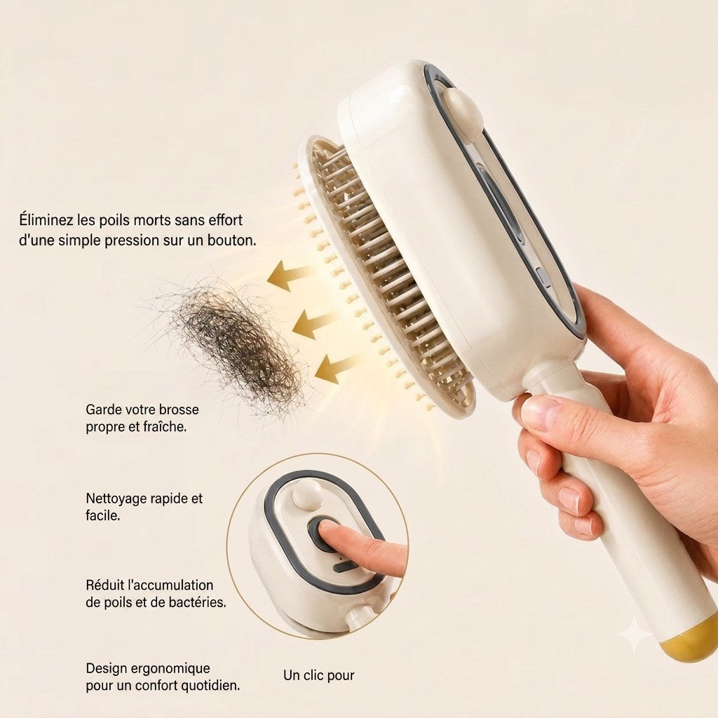 Brosse anti-nœuds &amp; anti-frisottis Glosso
